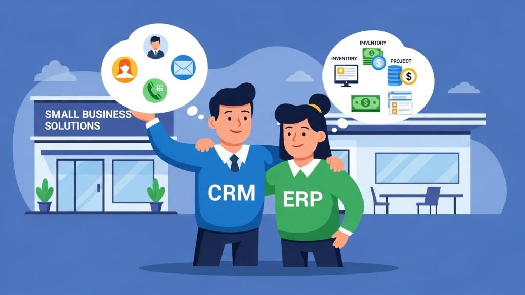 CRM and ERP: The Two Best Friends Your Small Business