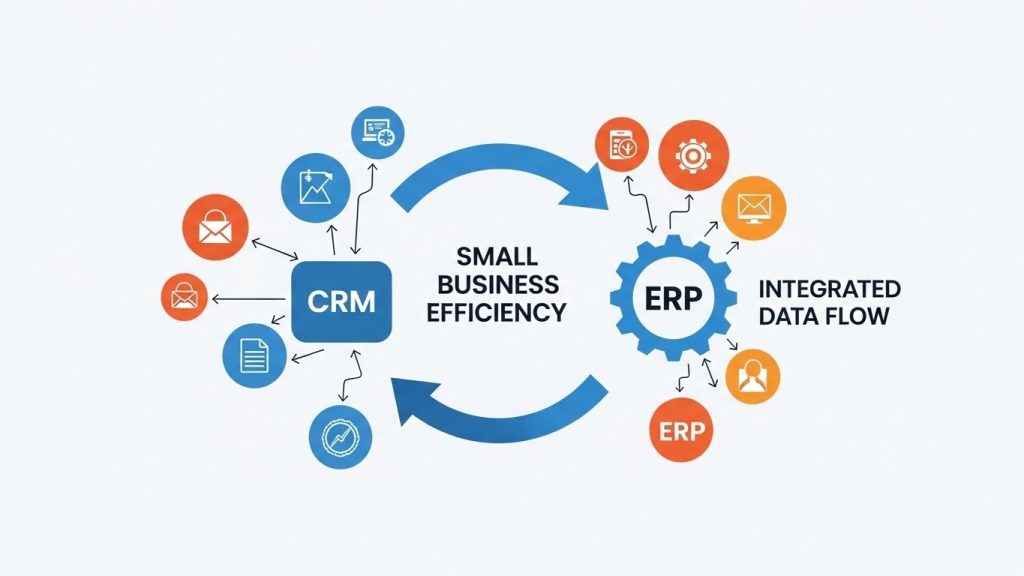 The Role of CRM and ERP in Small Business Efficiency